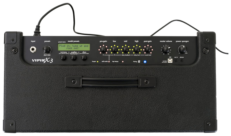 Peavey VYPYR X3 1x12-inch 100-watt Modeling Guitar/Bass/Acoustic Combo Amp