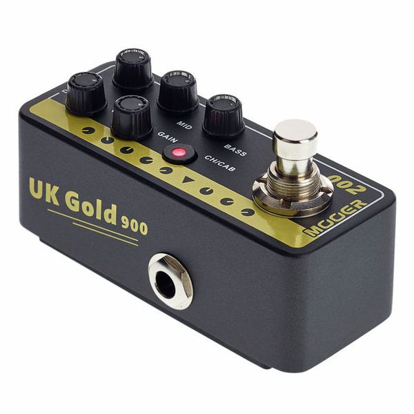 Mooer M002 UK Gold 900 Preamp Pedal Based on Marshall JCM900