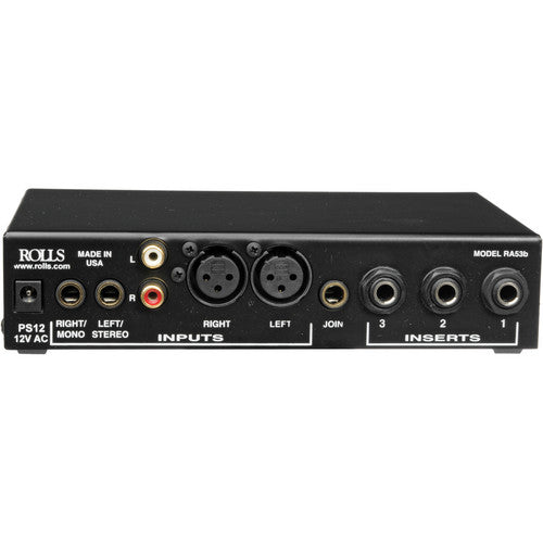 ROLLS RA53B à 5 canaux 1/2 Amplificateur de casque stéréo à rack de rack de rack