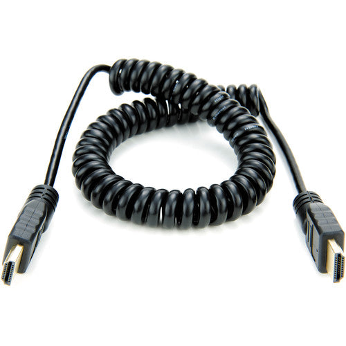 Atomos Atom-Cab011 Full Hdmi To Full Hdmi Coiled Cable - Red One Music