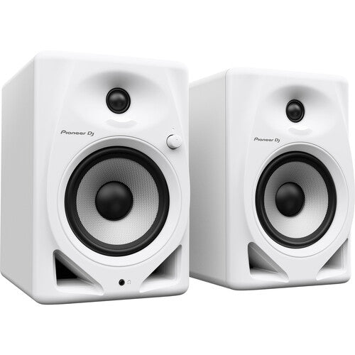 Pioneer DJ DM-50D Active 5" Desktop Monitor/DJ Speakers - White