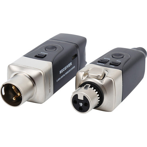 Xvive U3C Set Wireless Plug-On System for Condenser Microphones (2.4 GHz)
