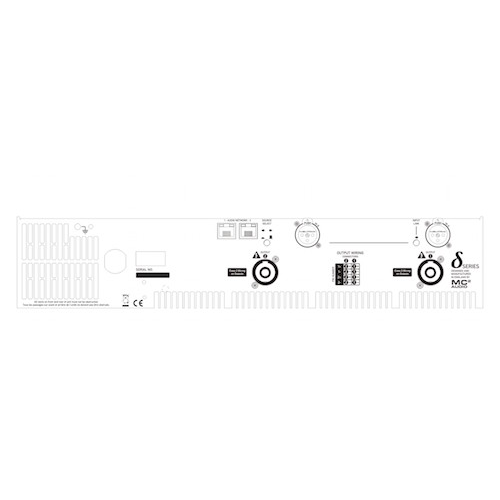 MC2 Audio D120-ND Delta-Series Amplifiers - Red One Music
