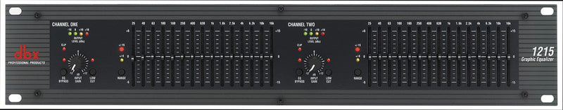 DBX 1215 DBX1215V Dual Chanel 15-band Equalizer - Red One Music