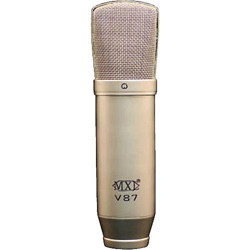 Microphone à condensateur à faible bruit MXL V87 (plaqué nickel) 
