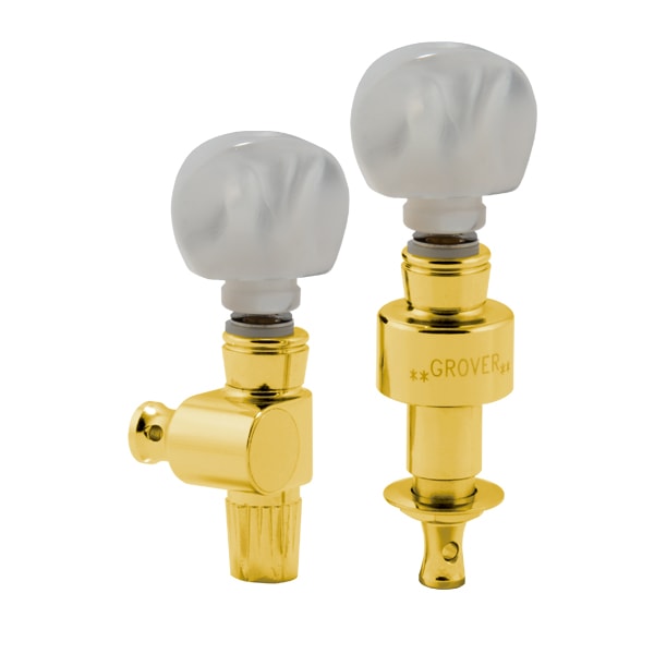 Grover GR124G5 Geared Banjo Pegs - Gold