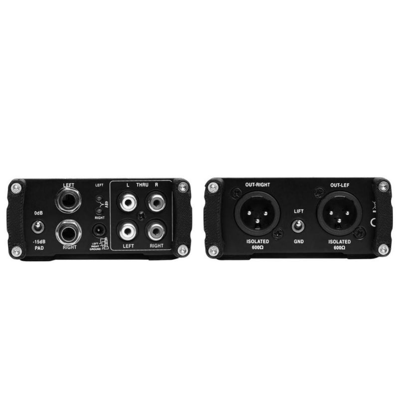 On-Stage DB2050 Active Stereo Multimedia DI Box