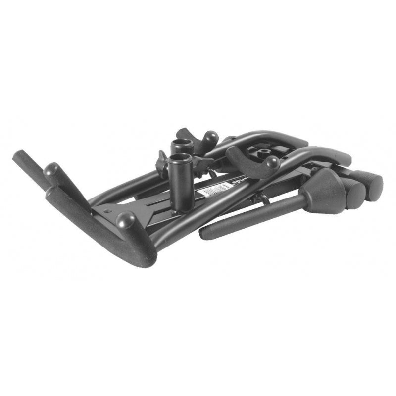 Support double pour saxophone/flûte sur scène SXS7201B