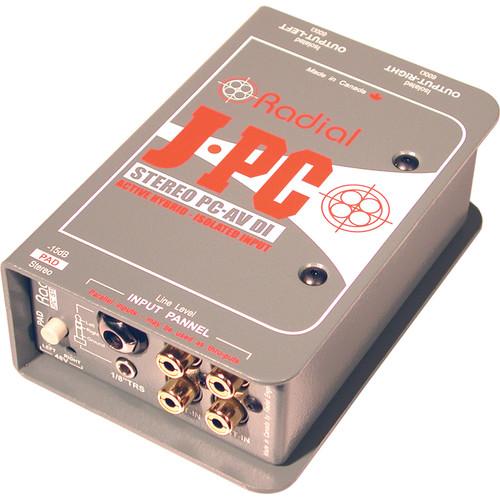 Radial Jpc Radial Engineeringjpc - Stereo Pc-Av Active Direct Box - Red One Music