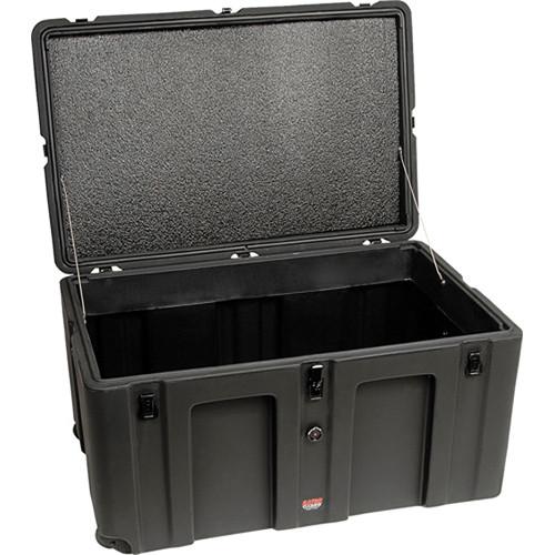 Gator Cases Ata Heavy Duty Roto-Molded Black 28X19X11 Interior - Red One Music