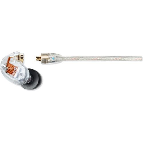 Shure SE425-CL Sound Isolating In-Ear Stereo Headphones Clear - Red One Music
