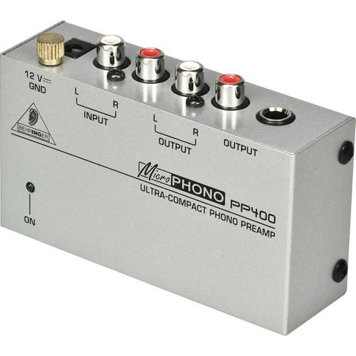 Behringer Pp400 Ultra Compact Phono Preamplifier - Red One Music