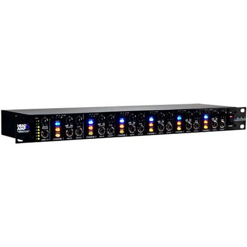Art Headamp6 Rackmount 6-Channel Stereo Headphone Amplifier - Red One Music