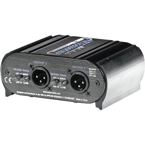 Art Dualzdirect Professional Dual-Channel Passive Direct Box - Red One Music