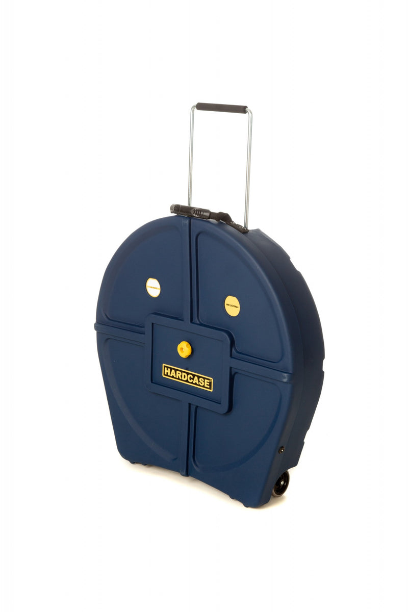 Hardcase HNP12CYM24DB With Wheels 24" Cymbal Case (Dark Blue)