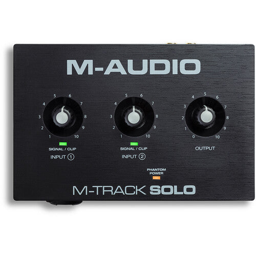 M-Audio M-TRACK SOLO Interface audio USB de bureau 2x2