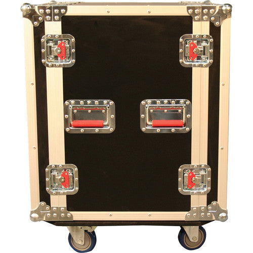 Gator G-TOUR SHK12 CA 12 Space Tour Style ATA Shock Rack Case avec roulettes