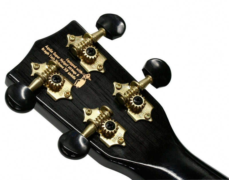 Mahalo MH2-TBU Hano Series Ukulélé de concert - Bleu trans