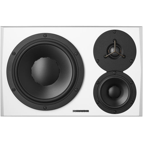 Dynaudio LYD-48 3-Way Powered Left Studio Monitor (Single, White) - 8"