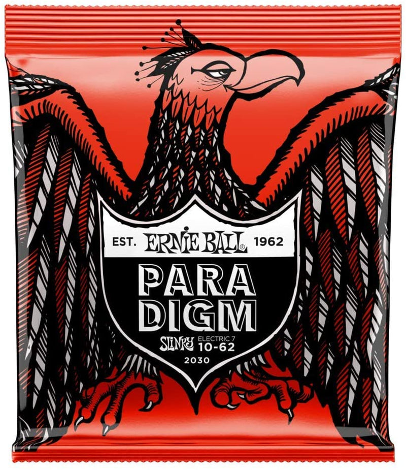 Ernie Ball 2030EB Paradigm Electric Guitar Strings - Skinny Top Heavy Bottom 7-String 10-62