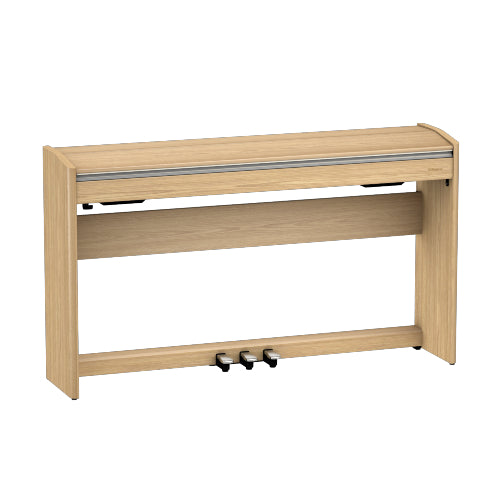 Piano numérique Roland F701 avec support et banc - Chêne clair