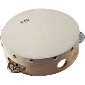 Mano Percussion MP-TH6-4NT 6" Non-Tunable Tambourine w/ 4 Jingles