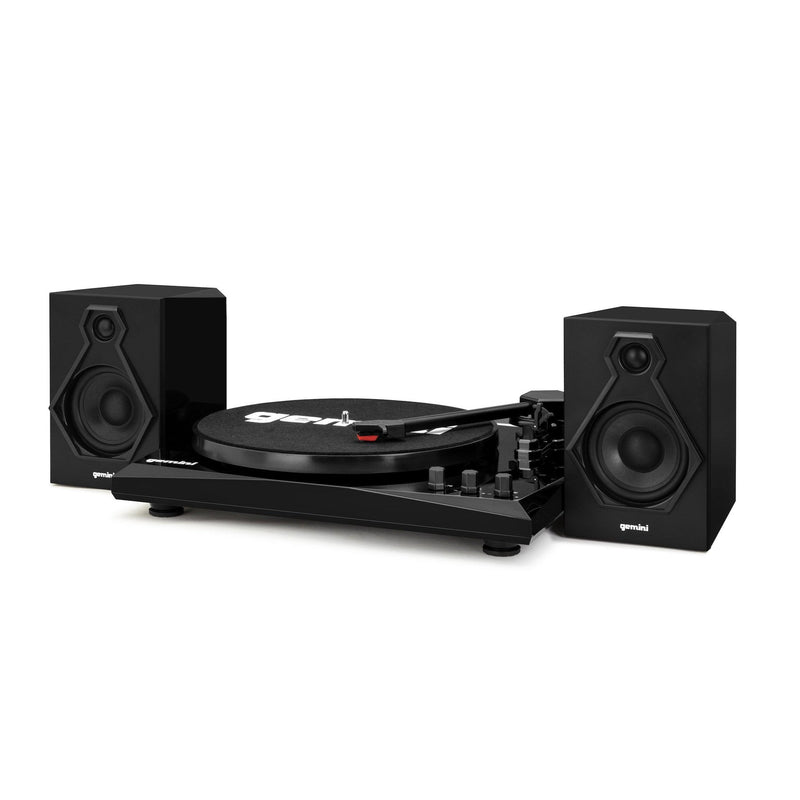 Gemini TT-900 Stereo Turntable System - Black/Black