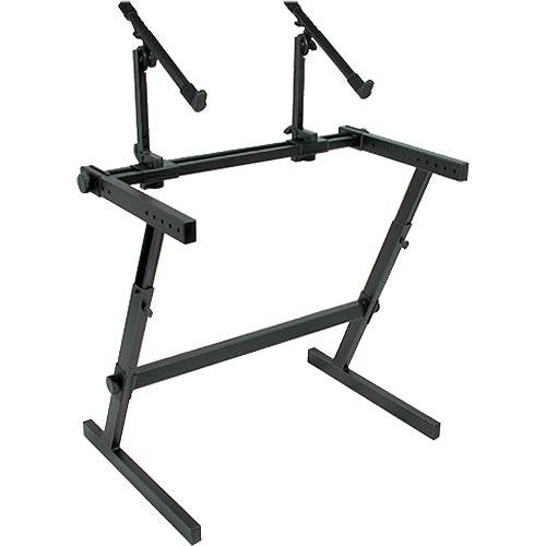 QuikLok Z726 Double Tier Height Adjustable Keyboard Stand