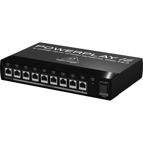 Behringer P16-D 16-Channel Digital Ultranet Distributor - Red One Music