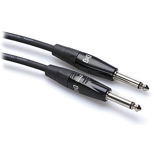 Hosa HGTR-010 Technology REAN Câble de guitare professionnel 1/4" - 10'