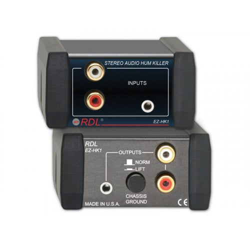 RDL EZ-HK1 Stereo Audio Hum Killer