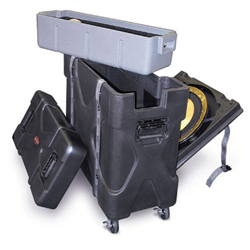 SKB 1SKB-TPX2 Trap X2 Drum Hardware Case With Built-In Cymbal Vault