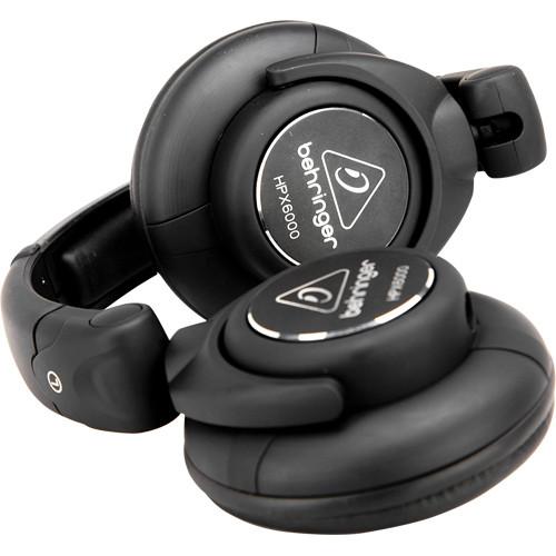 Behringer HPX6000 Professional DJ Headphones - Red One Music