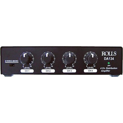 Rolls Da134 4-Channel Distribution Amp - Red One Music