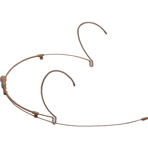 Countryman H6OW6LSL Omnidirectional Headset with Detachable Cable and TA4F Connector for Shure Wireless Transmitters ( Beige)