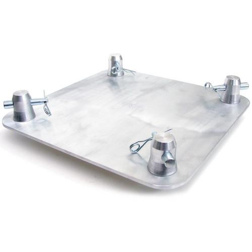 Global Truss F34-Sq-4137 Aluminium Base Plate 12''X12'' - Red One Music