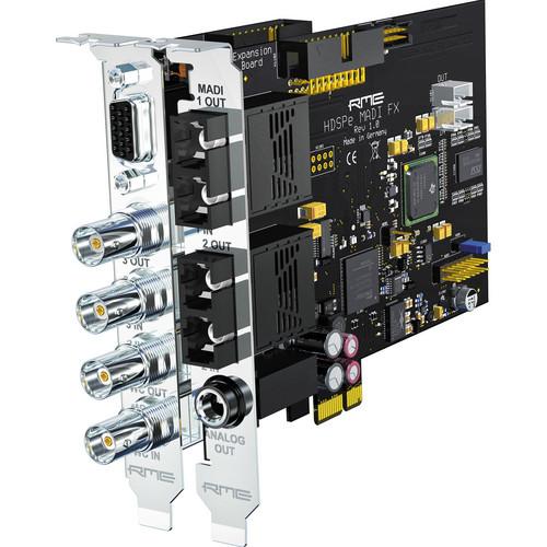 RME Hdspe Madi Fx 390 Channel Pcie Audio Card - Red One Music