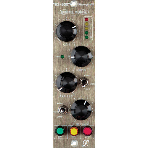 Lindell Audio 6X-500 Microphone Preamplifer / Pultec-Style EQ (500 Series Module) - Red One Music