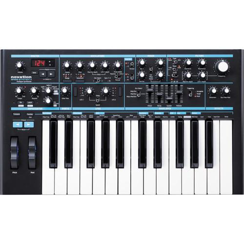 Novation BASS STATION II Monophonic Analog Synthesizer - Red One Music