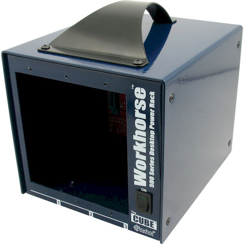 Radial Engineering CUBE 500 SerIes 3-Space Desktop Power Rack