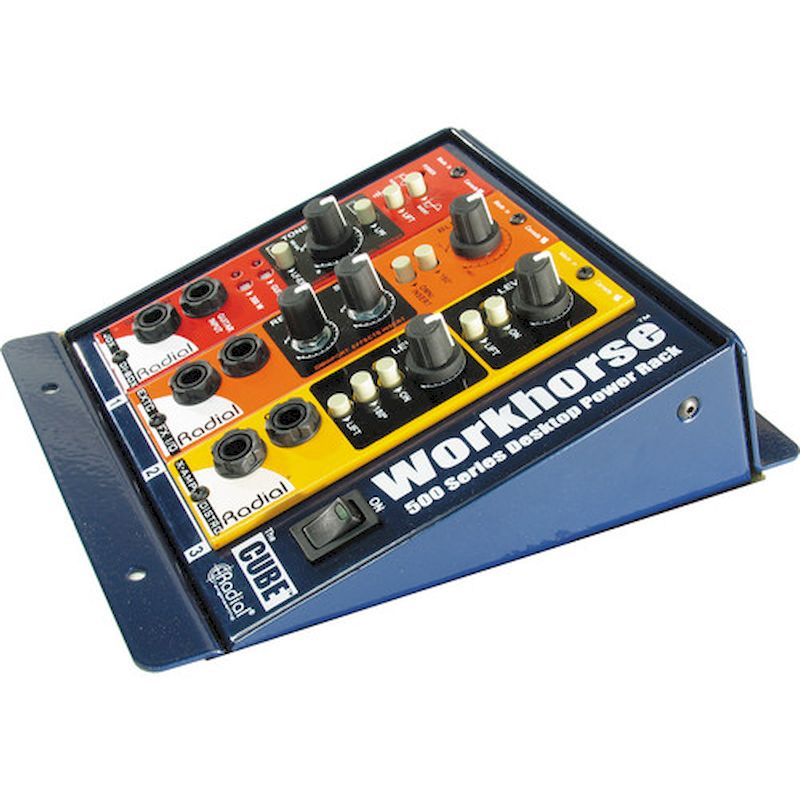 Radial Engineering CUBE 500 SerIes 3-Space Desktop Power Rack