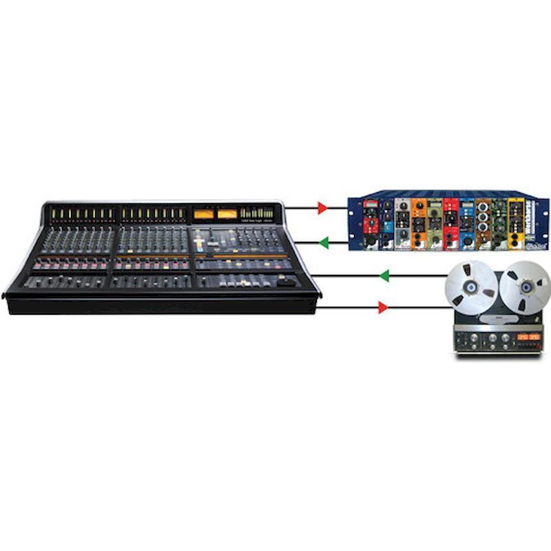 Radial Engineering POWERHOUSE 500 Series 10 Slot Power-Rack 19" 3RU, 1600 mA Power Supply