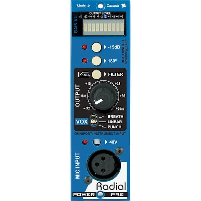 Radial Engineering POWERPRE Microphone Preamplifier