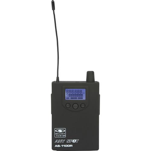 Galaxy Audio AS-1100R Wireless Bodypack Receiver - Red One Music