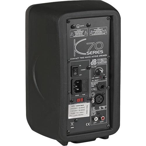 Db Technologies K70 Active Speaker - Red One Music