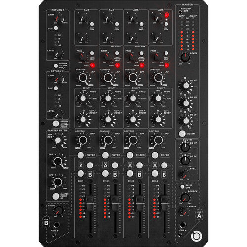 PLAYdifferently MODEL-1.4 Premium Ultracompact 4-Channel Analog DJ Mixer