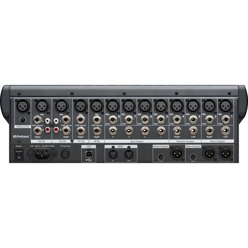 Table de mixage numérique de performance et d'enregistrement USB PreSonus STUDIOLIVE 16.0.2 - DÉMO
