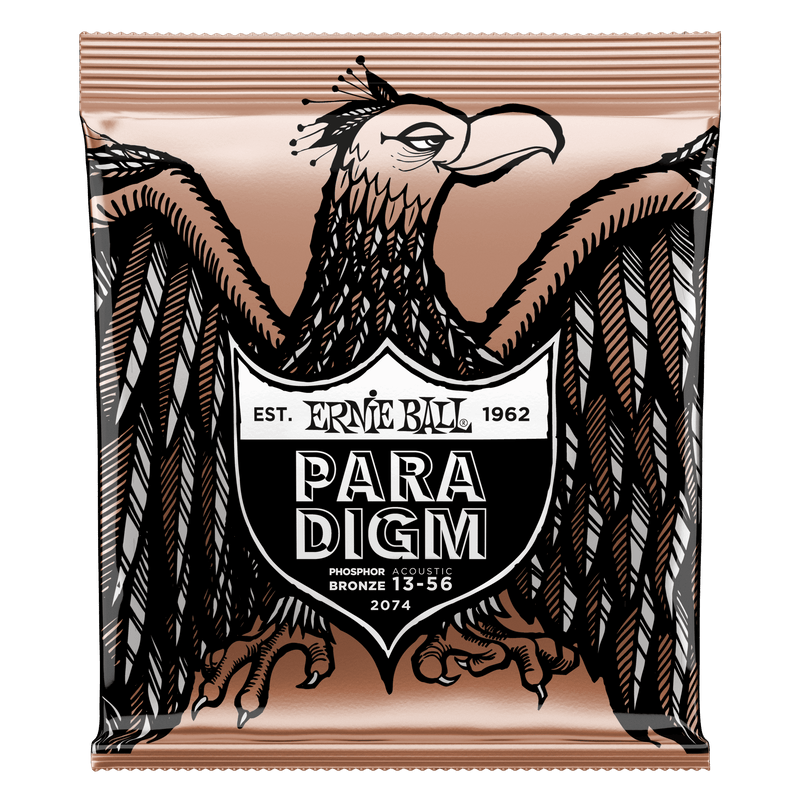 Ernie Ball 2074EB Paradigm Acoustic Strings - Phosphor Bronze Medium 13-56