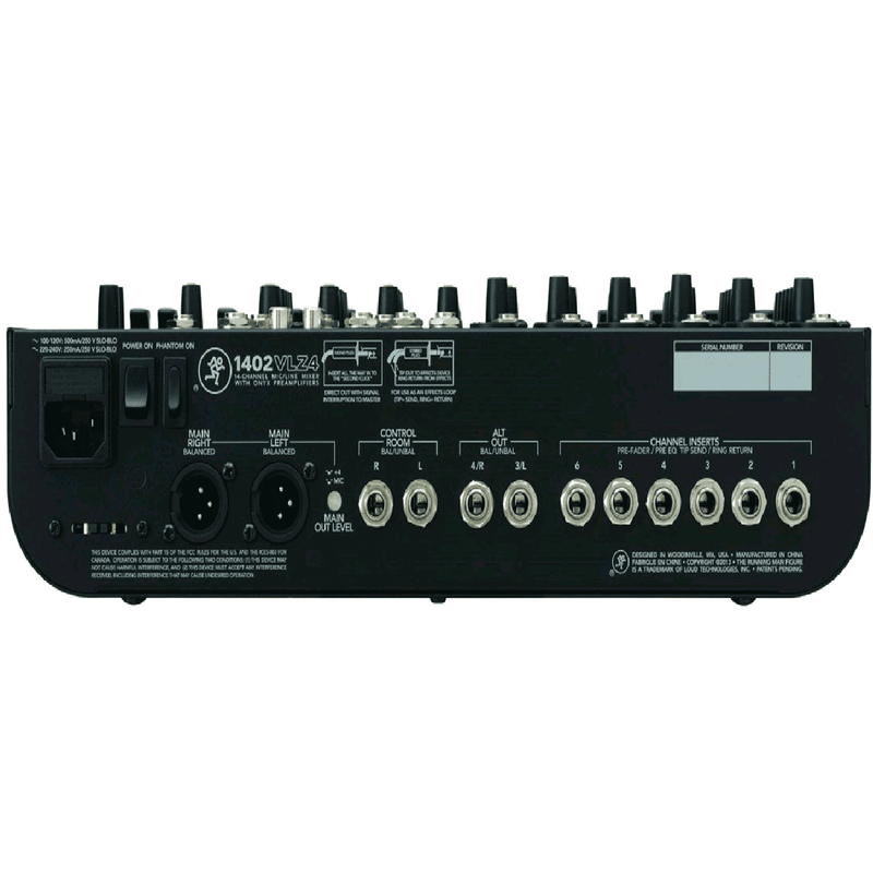 Mackie 1402VLZ4 14-Channel Ultra Compact Mixer - Red One Music