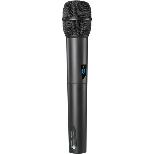 Audio-Technica Atw-1702 System 10 - Camera-Mount Digital Wireless Microphone System With Handheld Mic - Red One Music